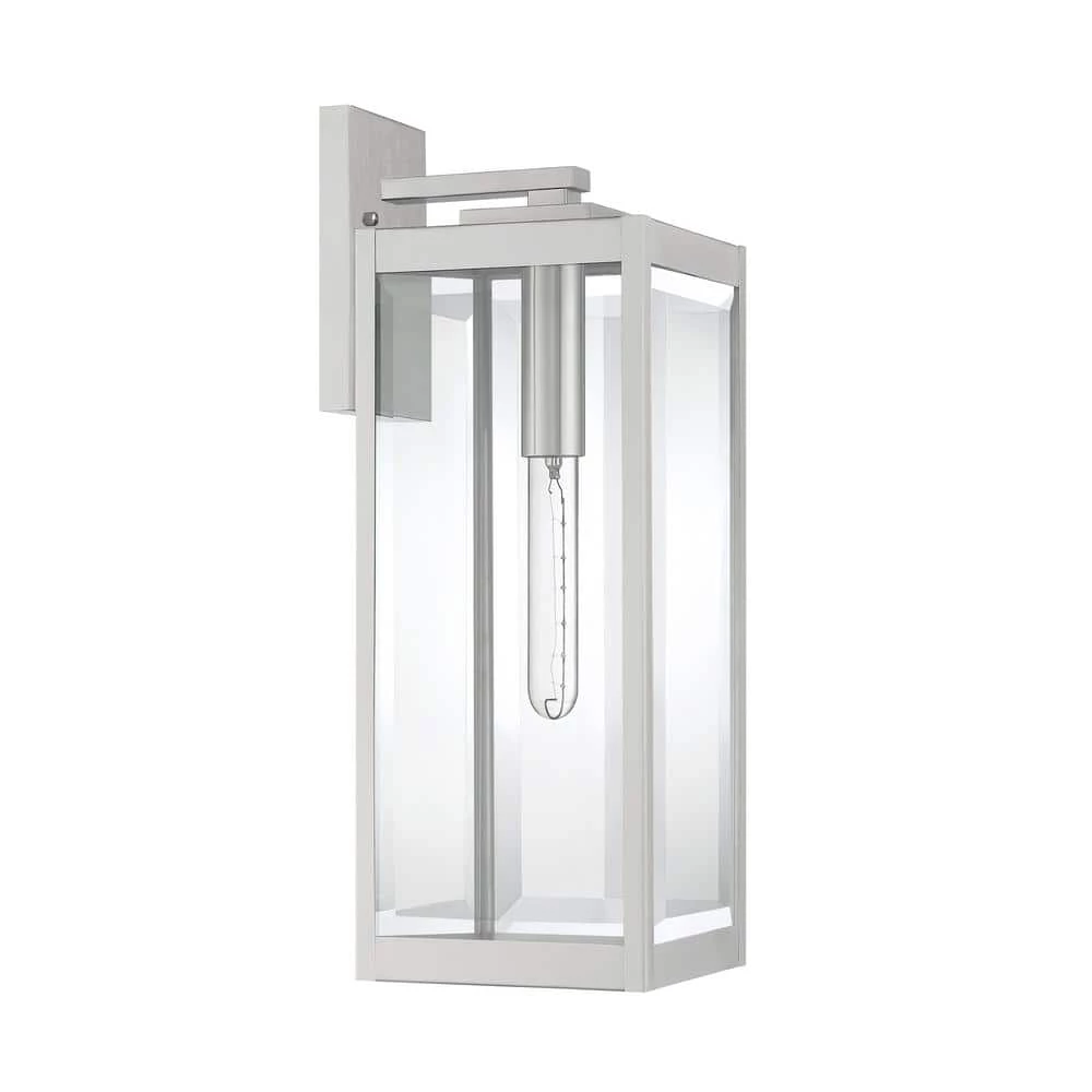 Westover 1-Light Stainless Steel Outdoor Wall Lantern Sconce by Quoizel 6 Westover 1-Light Stainless Steel Outdoor Wall Lantern Sconce by Quoizel - Image 4