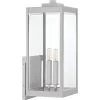 Westover 2-Light Stainless Steel Outdoor Wall Lantern Sconce by Quoizel -Quoizel Sales stainless steel quoizel outdoor sconces wvr8409ss 64 1000