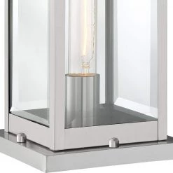 Westover 1-Light Stainless Steel Outdoor Post Lantern by Quoizel -Quoizel Sales stainless steel quoizel post light sets wvr9106ss 40 1000