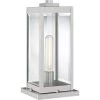 Westover 1-Light Stainless Steel Outdoor Post Lantern by Quoizel -Quoizel Sales stainless steel quoizel post light sets wvr9106ss 64 1000