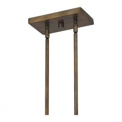 Antonin 6-Light Statuary Bronze Island Light with Clear Seeded Glass by Quoizel -Quoizel Sales statuary bronze quoizel chandeliers ant636su fa 1000