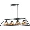 Asheville 4-Light Valiant Bronze Chandelier by Quoizel