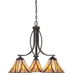 Asheville 3-Light Valiant Bronze Chandelier by Quoizel -Quoizel Sales valiant bronze quoizel chandeliers tfas5003va 4f 1000