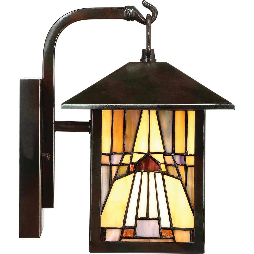 Inglenook 1-Light Valiant Bronze Outdoor Wall Lantern Sconce by Quoizel 7 Inglenook 1-Light Valiant Bronze Outdoor Wall Lantern Sconce by Quoizel - Image 5