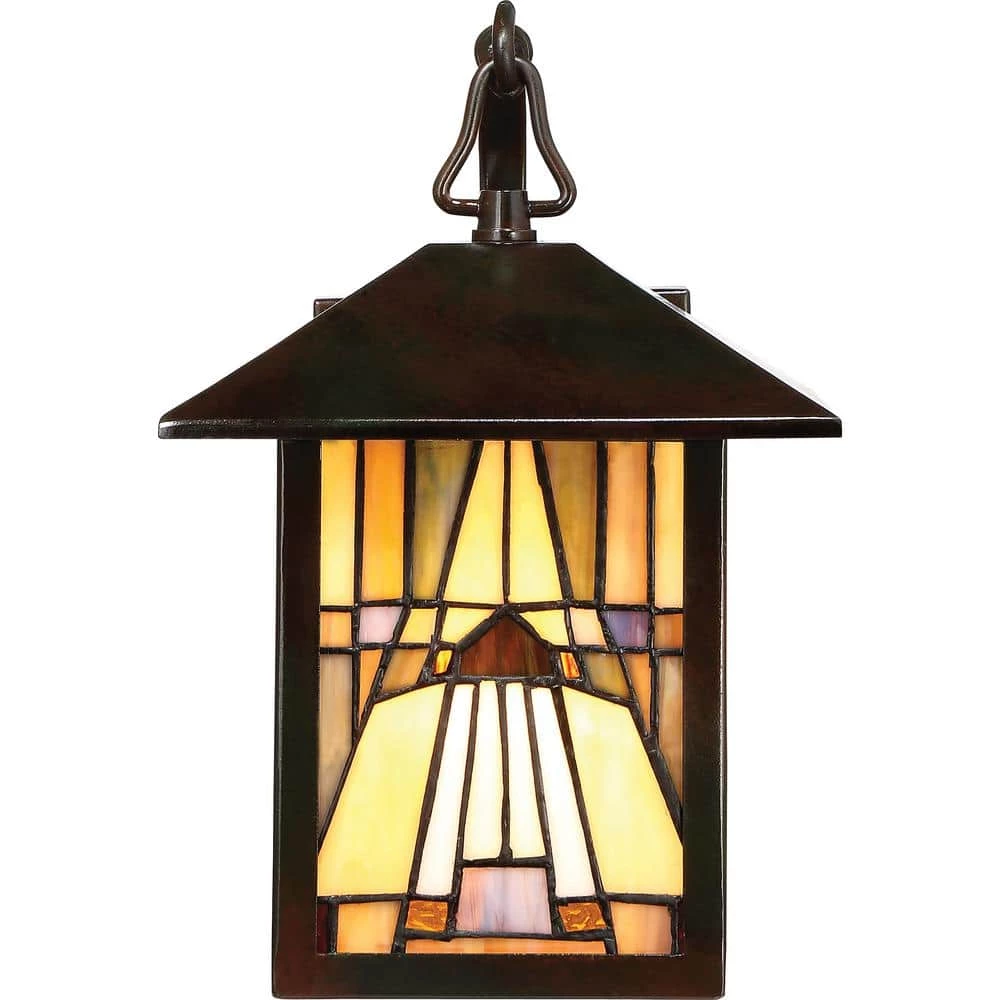 Inglenook 1-Light Valiant Bronze Outdoor Wall Lantern Sconce by Quoizel 6 Inglenook 1-Light Valiant Bronze Outdoor Wall Lantern Sconce by Quoizel - Image 4