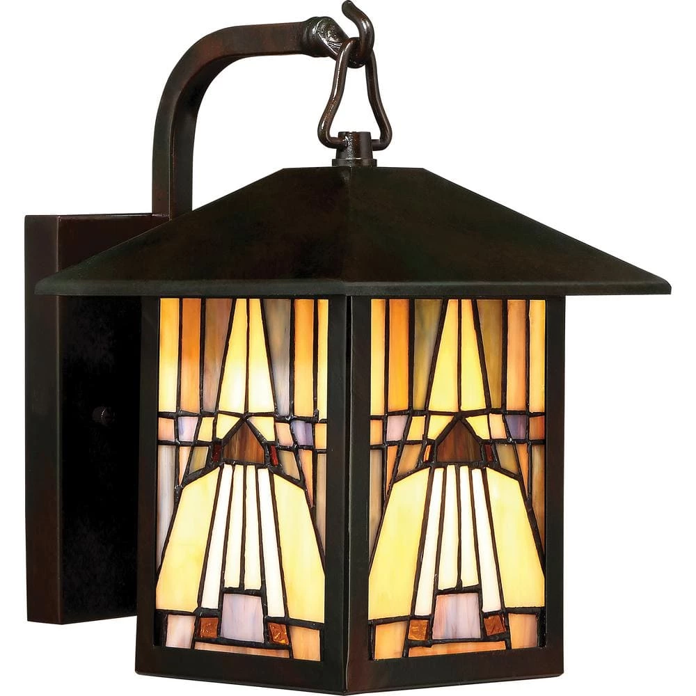 Inglenook 1-Light Valiant Bronze Outdoor Wall Lantern Sconce by Quoizel 3 Inglenook 1-Light Valiant Bronze Outdoor Wall Lantern Sconce by Quoizel