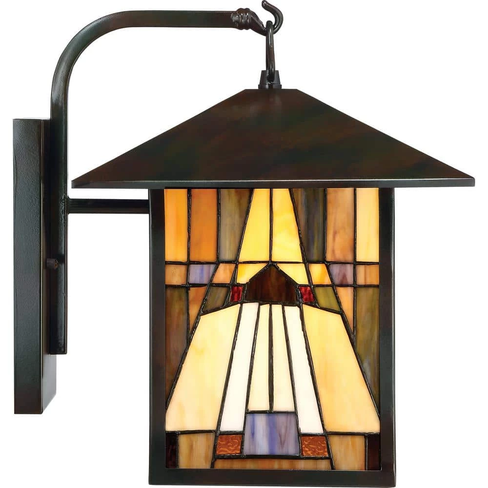 Inglenook 1-Light Valiant Bronze Outdoor Wall Lantern Sconce by Quoizel 7 Inglenook 1-Light Valiant Bronze Outdoor Wall Lantern Sconce by Quoizel - Image 5