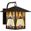 Inglenook 1-Light Valiant Bronze Outdoor Wall Lantern Sconce by Quoizel -Quoizel Sales valiant bronze quoizel outdoor sconces tfik8411va 64 1000