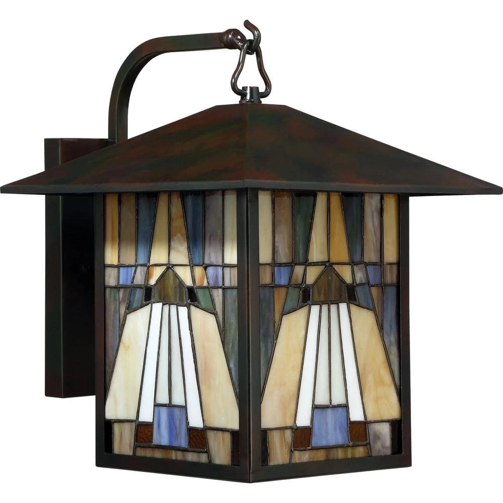 Inglenook 1-Light Valiant Bronze Outdoor Wall Lantern Sconce by Quoizel 5 Inglenook 1-Light Valiant Bronze Outdoor Wall Lantern Sconce by Quoizel - Image 3