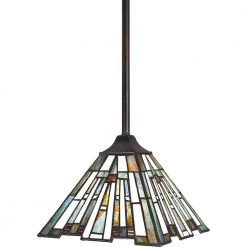 Maybeck 1-Light Valiant Bronze Mini Pendant by Quoizel -Quoizel Sales valiant bronze quoizel pendant lights tfmk1508va 4f 1000