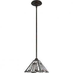 Maybeck 1-Light Valiant Bronze Mini Pendant by Quoizel -Quoizel Sales valiant bronze quoizel pendant lights tfmk1508va c3 1000