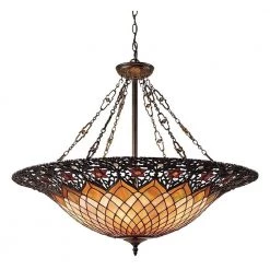 Adriana 6-Light Vintage Bronze Pendant by Quoizel
