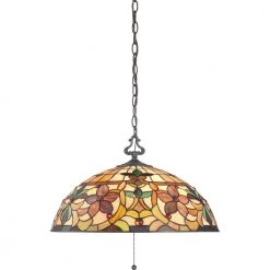 Kami 3-Light Vintage Bronze Pendant by Quoizel