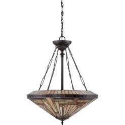 Stephen 4-Light Vintage Bronze Pendant by Quoizel -Quoizel Sales vintage bronze quoizel chandeliers tfst2822vb 4f 1000