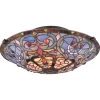 Carroll 16.5 in. 2-Light Vintage Bronze Flush Mount by Quoizel