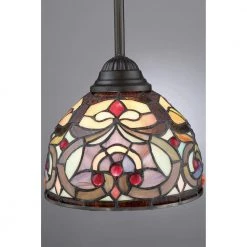 Carroll 1-Light Vintage Bronze Mini Pendant by Quoizel -Quoizel Sales vintage bronze quoizel pendant lights tf1508vb 4f 1000