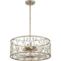 Meadow Lane 5-Light Vintage Gold Pendant by Quoizel 10 Meadow Lane 5-Light Vintage Gold Pendant by Quoizel -Quoizel Sales vintage gold quoizel chandeliers mdl2820vg 4f 1000