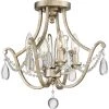 Regent 4-Light Vintage Gold Semi-Flush Mount by Quoizel 1 Regent 4-Light Vintage Gold Semi-Flush Mount by Quoizel -Quoizel Sales vintage gold quoizel flush mount lights reg1716vg 64 1000