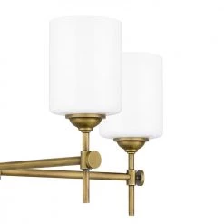 Aria 5-Light Weathered Brass Chandelier with Opal Glass by Quoizel 16 Aria 5-Light Weathered Brass Chandelier with Opal Glass by Quoizel -Quoizel Sales weathered brass quoizel chandeliers ari5026ws 44 1000