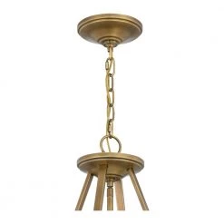 Barlow 4-Light Weathered Brass Pendant by Quoizel -Quoizel Sales weathered brass quoizel chandeliers baw1820ws 44 1000