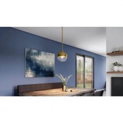 Perrine 1-Light Weathered Brass Mini Pendant with Clear Seeded Glass by Quoizel -Quoizel Sales weathered brass quoizel pendant lights pin1512ws 31 1000