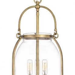 Colonel 3-Light Weathered Brass Mini Pendant by Quoizel 11 Colonel 3-Light Weathered Brass Mini Pendant by Quoizel -Quoizel Sales weathered brass quoizel pendant lights qp5194ws 1f 1000