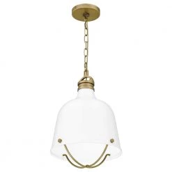 Adlington 1-Light Weathered Brass Mini Pendant with Metal Shade by Quoizel -Quoizel Sales weathered brass quoizel pendant lights qpp5345ws 1f 1000