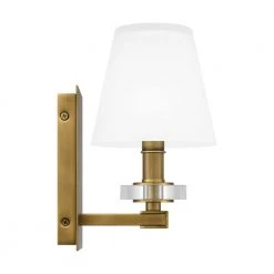 Kelsey Glen 1-Light Weathered Brass Wall Sconce by Quoizel 16 Kelsey Glen 1-Light Weathered Brass Wall Sconce by Quoizel -Quoizel Sales weathered brass quoizel vanity lighting kls8605ws fa 1000