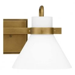 Regency 17 in. 2-Light Weathered Brass Vanity Light by Quoizel -Quoizel Sales weathered brass quoizel vanity lighting rgn8617ws fa 1000