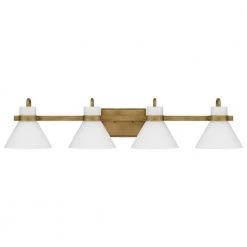 Regency 35.5 in. 4-Light Weathered Brass Vanity Light by Quoizel -Quoizel Sales weathered brass quoizel vanity lighting rgn8635ws 4f 1000