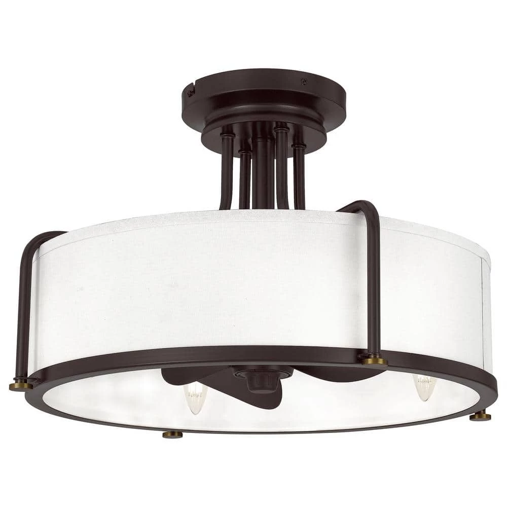 Calvary 22.25 in. Western Bronze Ceiling Fan with Light by Quoizel 6 Calvary 22.25 in. Western Bronze Ceiling Fan with Light by Quoizel - Image 5