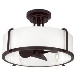 Calvary 22.25 in. Western Bronze Ceiling Fan with Light by Quoizel 10 Calvary 22.25 in. Western Bronze Ceiling Fan with Light by Quoizel -Quoizel Sales western bronze quoizel ceiling fans with lights cav3121wt c3 1000