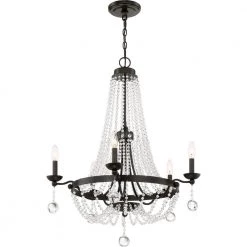 Livery 5-Light Western Bronze Candle-Style Chandelier by Quoizel 9 Livery 5-Light Western Bronze Candle-Style Chandelier by Quoizel -Quoizel Sales western bronze quoizel chandeliers lvy5005wt 4f 1000