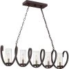 Tumult 5-Light Western Bronze Chandelier by Quoizel -Quoizel Sales western bronze quoizel chandeliers tmt540wt 64 1000