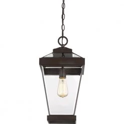 Ravine 1-Light Bronze Outdoor Pendant Light by Quoizel -Quoizel Sales western bronze quoizel outdoor pendant lights rav1910wt 44 1000
