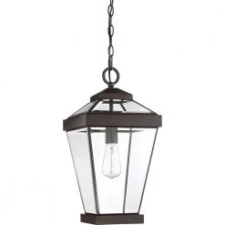 Ravine 1-Light Bronze Outdoor Pendant Light by Quoizel -Quoizel Sales western bronze quoizel outdoor pendant lights rav1910wt c3 1000