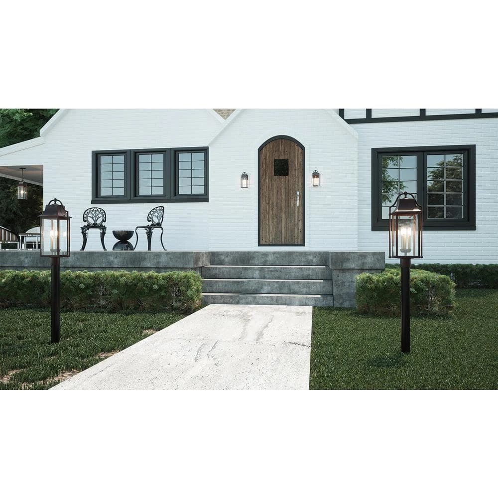 Manning 1-Light Western Bronze Outdoor Wall Lantern Sconce by Quoizel 10 Manning 1-Light Western Bronze Outdoor Wall Lantern Sconce by Quoizel - Image 8