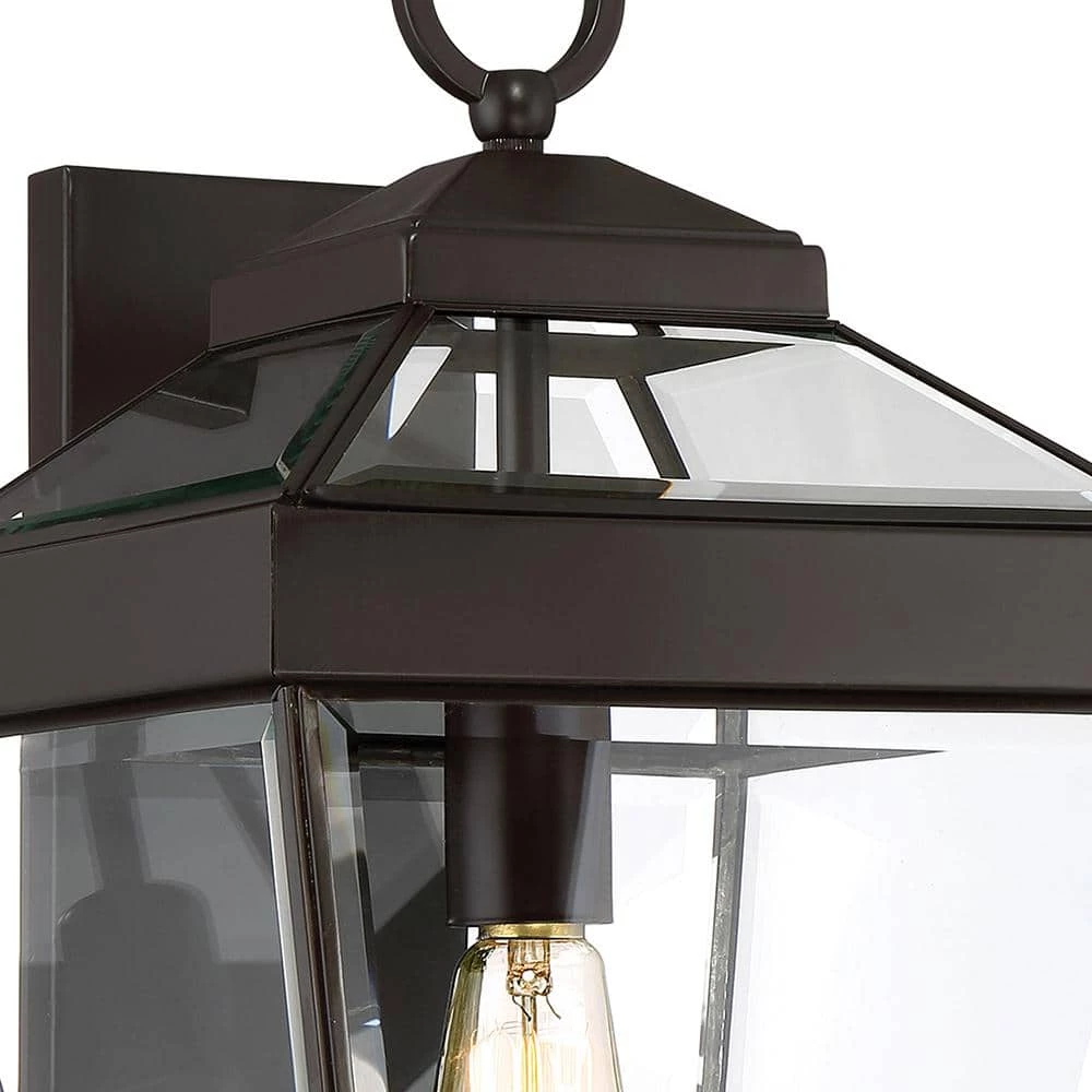 Ravine 1-Light Bronze Outdoor Wall Lantern Sconce by Quoizel 4 Ravine 1-Light Bronze Outdoor Wall Lantern Sconce by Quoizel - Image 2