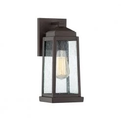 Ravenel 1-Light Bronze Outdoor Wall Lantern Sconce by Quoizel