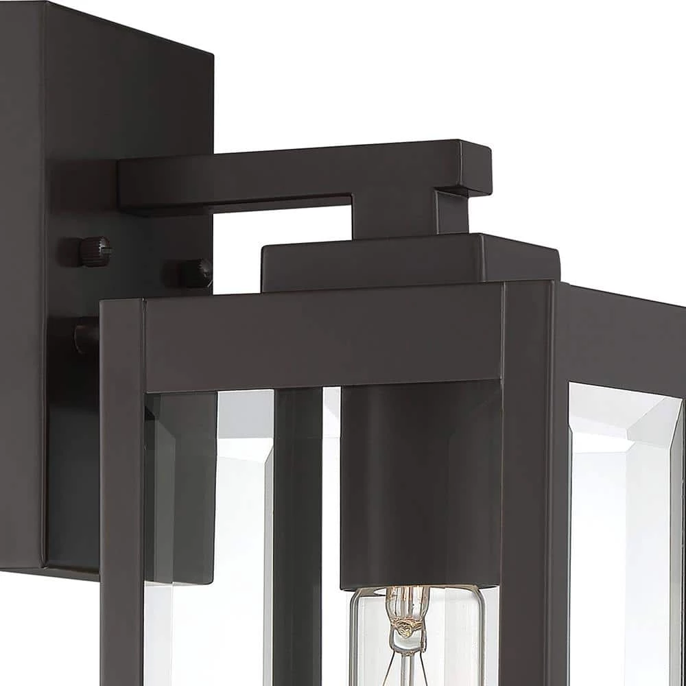 Westover 1-Light Western Bronze Outdoor Wall Lantern Sconce by Quoizel 5 Westover 1-Light Western Bronze Outdoor Wall Lantern Sconce by Quoizel - Image 3