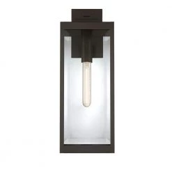 Westover 1-Light Western Bronze Outdoor Wall Lantern Sconce by Quoizel -Quoizel Sales western bronze quoizel outdoor sconces wvr8407wt 4f 1000