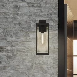 Westover 1-Light Western Bronze Outdoor Wall Lantern Sconce by Quoizel -Quoizel Sales western bronze quoizel outdoor sconces wvr8407wt 76 1000