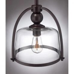 Ridley 1-Light Western Bronze Mini Pendant by Quoizel 10 Ridley 1-Light Western Bronze Mini Pendant by Quoizel -Quoizel Sales western bronze quoizel pendant lights qpp1401wt 4f 1000