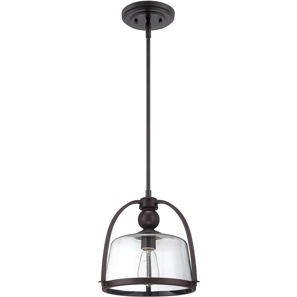 Ridley 1-Light Western Bronze Mini Pendant by Quoizel 5 Ridley 1-Light Western Bronze Mini Pendant by Quoizel - Image 3
