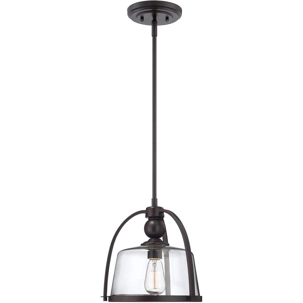 Ridley 1-Light Western Bronze Mini Pendant by Quoizel 4 Ridley 1-Light Western Bronze Mini Pendant by Quoizel - Image 2