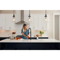 Stella 1-Light Western Bronze Mini Pendant with Clear Seeded Glass by Quoizel -Quoizel Sales western bronze quoizel pendant lights stls1512wt a0 1000