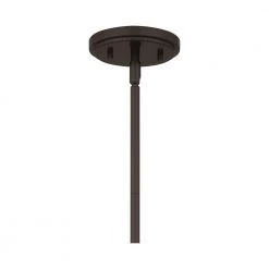 Stella 1-Light Western Bronze Mini Pendant with Clear Seeded Glass by Quoizel -Quoizel Sales western bronze quoizel pendant lights stls1512wt fa 1000