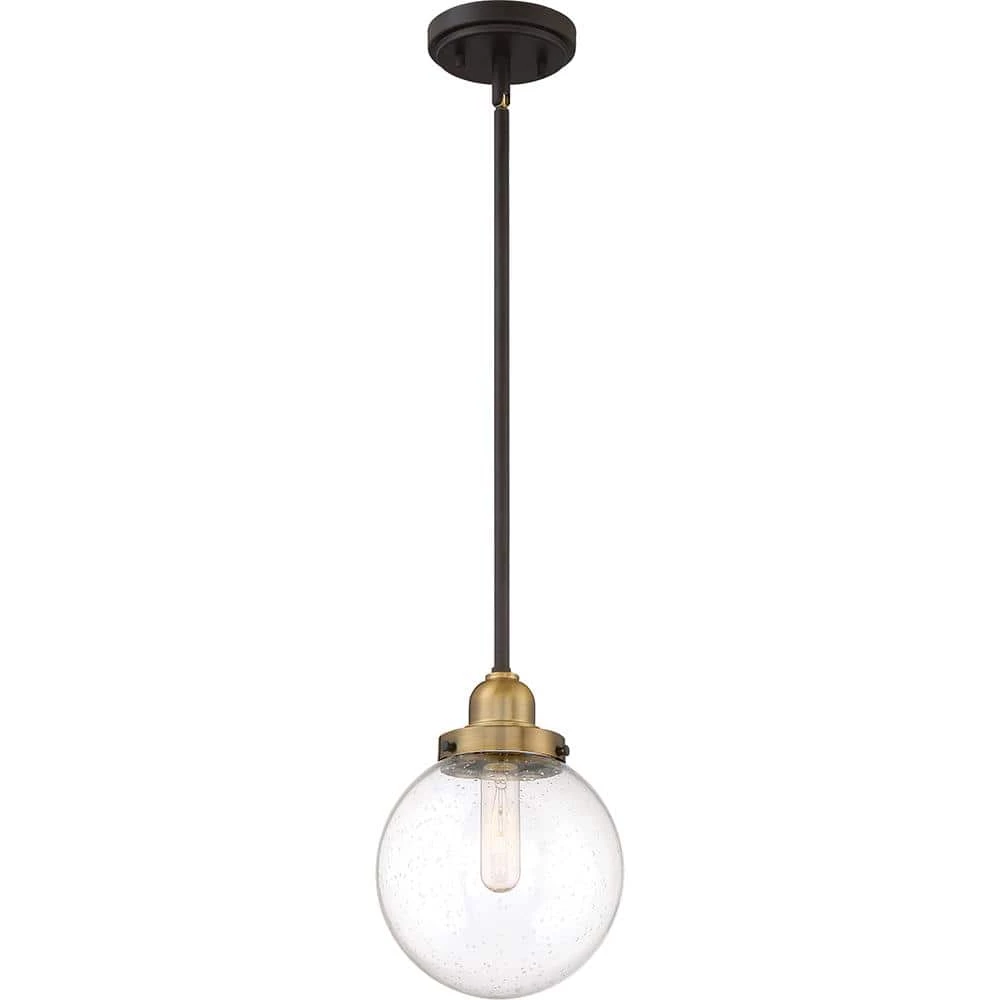 Trance 1-Light Western Bronze Mini Pendant by Quoizel 3 Trance 1-Light Western Bronze Mini Pendant by Quoizel