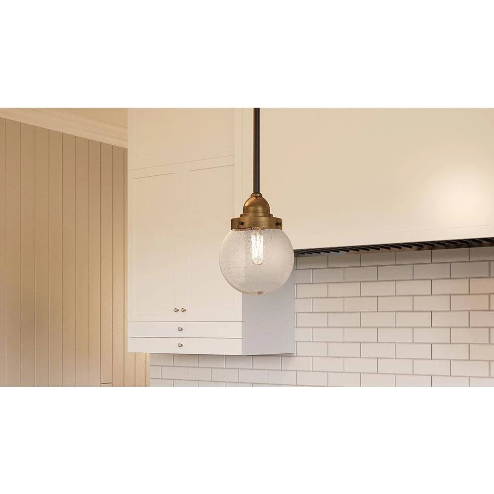 Trance 1-Light Western Bronze Mini Pendant by Quoizel 4 Trance 1-Light Western Bronze Mini Pendant by Quoizel - Image 2