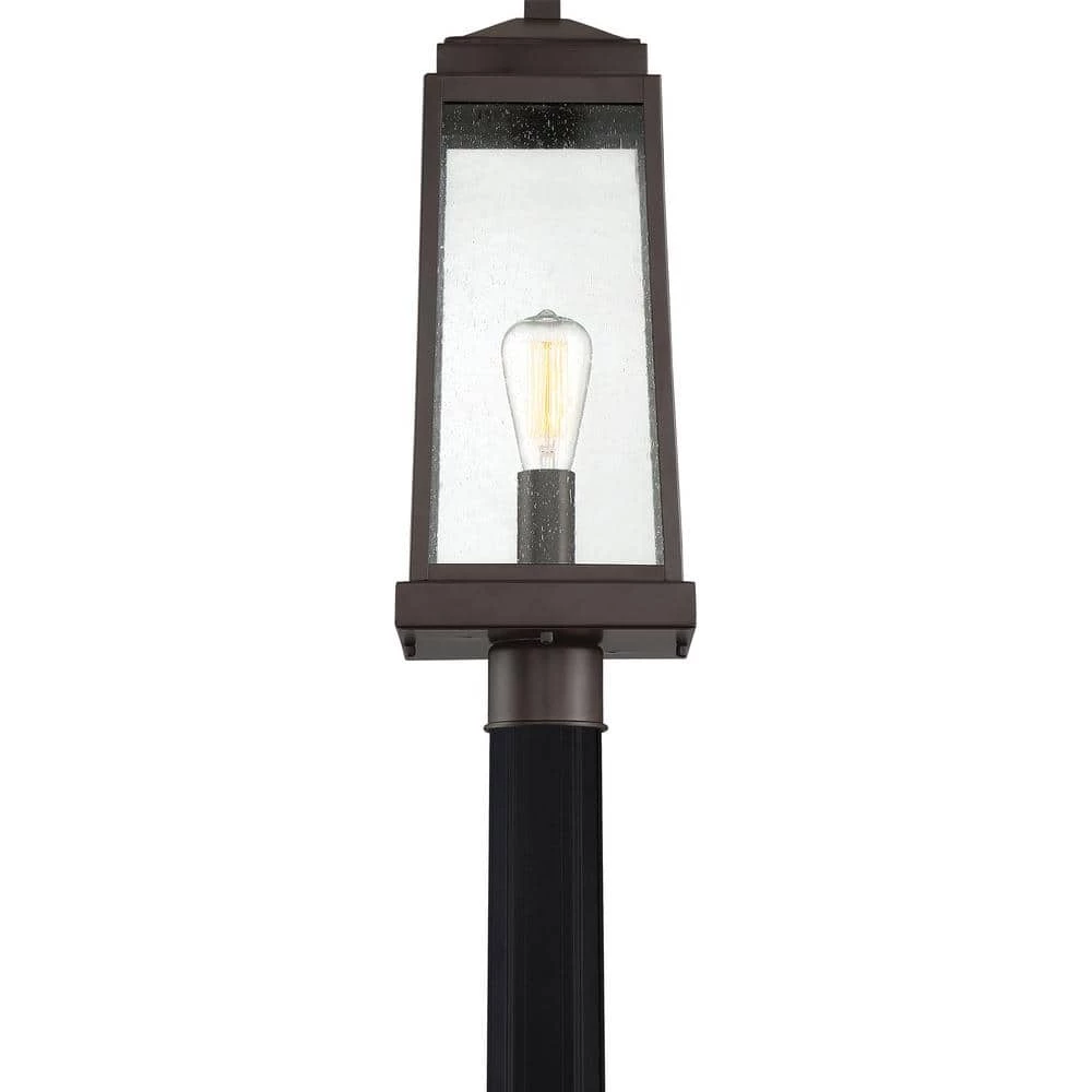 Ravenel 1-Light Western Bronze Outdoor Post Lantern by Quoizel 8 Ravenel 1-Light Western Bronze Outdoor Post Lantern by Quoizel - Image 6